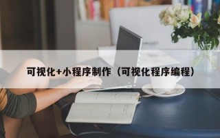 怀化可视化+小程序制作（可视化程序编程）